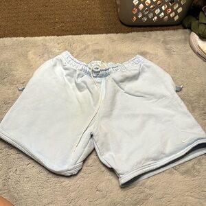 LIKE NEW BABY BLUE THICK BASKETBALL SHORTS